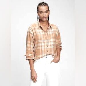 Oversized Gap Flannel Shirt